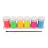Luwecf 6 Pieces Washable Paint Set Acrylic Poster Gouache Watercolor Finger Paint Kids Adults Non Easy Clean Suitable for Classroom Projects H, Style B