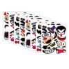 Luwecf 8X Halloween Stickers Pumpkin for Water Bottles Decorations Teens