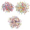 Luwecf Paper Fastener Mini Brads Split Pins Metal Brad Scrapbooking Craft with Environmental Varnish Finish for DIY Crafts Organizers Planners Wedding Cards