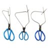 Luwecf Pottery Glazing Caliper Vise Stainless Steel Pottery Clamp Tool Porcelain Pliers Clay Glaze Holder with Non Slip Rubber Handles Suitable for