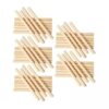 Luwecf Wooden Dowel Rods Round Sticks Unfinished Hardwood Doweling Rods Craft Sticks Smooth Surface Easy to Cut for DIY Models School Projects Home Decoratio