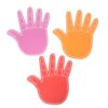 Luxshiny 3PCS Giant Foam Hand, Cheerleading Foam Hand Prop for Sports Fan