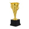 Luxshiny Participation Award Trophy Golden Plastic Reward Cup for Students