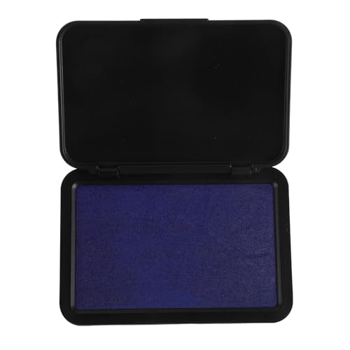 Luxshiny Quick Dry Ink Pad Nontoxic Plastic Sponge with Vibrant Color Quality and Images, Portable Design for Rubber Stamps and Wood Stamp Pads for Card Making and Craft Applications