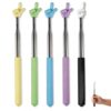 LWLXHZQ Telescopic Teacher Pointer Stick, 5 Pack Colorful Retractable Finger Hand Pointer, Extendable Pointing Stick for Classroom, Office & Home