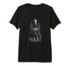 Maat Egyptian Goddess of Justice Scales Premium Tri-Blend T-Shirt
