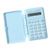 Macaron-Tinted Pocket Calculator 8-Digit for Teens, Blue