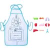 Machify Human Organs Apron, 3D Educational Toy with 9 Removable Plush Organs, Anatomy Teaching Tool for Classroom and Home Education, English Version Anatomy Set for Science Learning