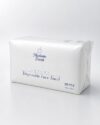 Madame Fresh Disposable Face Towels, 80 Ct - Extra Thick & Soft Dry Wipes for Face & Skincare, Biodegradable, Fragrance-Free, Ultra Absorbent for Dry & Wet Use, Makeup Removal & Cleaning (1, 80)