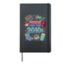 Made for the 2010's vintage twenty-tens retro 2010s Hardcover Journal, Black
