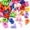 Magibeads 165Pcs Acrylic Letter Beads Alphabet DIY Large Hole European Bead