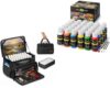 Magicfly Large Black Art Bag & 30Pcs Outdoor Acrylic Paint