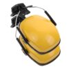 MAGICLULU Hard Hat Safety Earmuffs Red Plastic and Metal Noise Reduction
