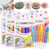 Magic Popcorns Pens 3D Puffy Drawing Kit,2027 new DIY bubble markers