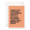 MAGJUCHE 70th Birthday Card for Men, Funny Milestone Humor, 5x7 Inch