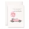 MAGJUCHE Great Granddaughter Birthday Card, Inspirational 17th Milestone