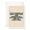 MAGJUCHE New Baby Card for Newborn, Funny Congratulations Humor