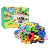 Magnetic Alphabet Letters,Refrigerator Magnets, ABC Magnetic Letters & Alphabet Magnets Set, Letter Magnets 238PCS Color Foam Uppercase Lowercase Letters for Toddlers 3+ Preschool Spelling Learning