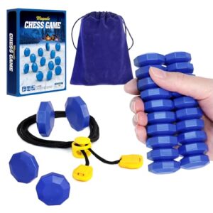 Magnetic Chess Game, Magnet Game with String, Puzzle Strategy Family Games, Party Travel Desktop Game, Kids Gift Education Games