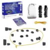 Magnetic Chess Game with Stones, Fun Strategy Game for Kids and Adults, Educational Chess and Checkers for Family, Portable and Travel-Friendly, for Christmas and Birthdays