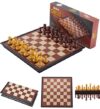 Magnetic Chess Set, Small Board Games, Portable Travel Chess, 9.5 Inch