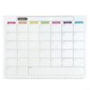 Magnetic Dry Erase Calendar for Fridge Monthly Planner