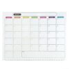 Magnetic Dry Erase Calendar for Fridge Monthly Planner 43x33cm