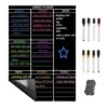 Magnetic Dry Erase Whiteboard Fridge Weekly White Board Calendar