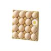 Magnetic Egg Carton Refrigerator Organizer 3D Tray Magnets Set (White)