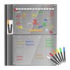 Magnetic Fridge Calendar Weekly Planner Monthly Dry Erase Board(Calendar with Weekly)