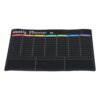 Magnetic Fridge Weekly Planner Board with Reusable Dry Erase Surface
