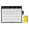 Magnetic Fridge Weight Loss Tracker - Erase Whiteboard Planner Chart Board