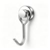 Magnetic Hooks, Strong Magnet Wall Hooks 10 Pack No Drill Hooks