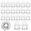 Magnetic Hooks with lines, Transparenct Magnetic Hooks for Party Decoration