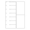 Magnetic Meal Planner Fridge Whiteboard for Weekly Schedule