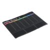 Magnetic Monthly Weekly Planner Board for Refrigerator Black