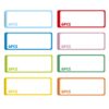 Magnetic Name Tags for Classroom 3"x1" Dry Erase Magnetic Labels Colorful