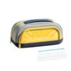 Magnetic Pencil Case, Upright Desktop Organizer, Oxford School Bag (Yellow)