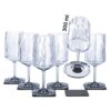 Magnetic Plastic Glasses Wine 0,3 L