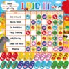 Magnetic Reward Chart, One Chart & 72 Magnetic Reward Magnets