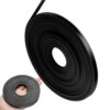 Magnetic Tape, Black Strips, Flexible Roll, Whiteboard Organizer for Office