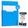 Magnetic Utility File Holder Wall Organizer for Papers Mail and Documents