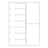 Magnetic Weekly Calendar Whiteboard for Fridge Planning