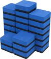 Magnetic Whiteboard Dry Erasers Set of 32, 5.08 x 5.08 cm, Blue