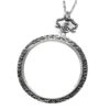 Magnifying Glass Necklace, 10X Pendant Magnifier for Reading Elderly Kids