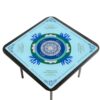 Mahjong Mat for Table- 31.5"x31.5" Rubber American Mahjong Mat with Rules
