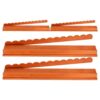 Mahjong Racks with Pushers Magnetic Wooden Tiles Tray Set for Game Play