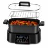 Maircle Digital Programmable Slow Cooker, 6.5Qt Large Multi-cooker with Timer, Temp Control