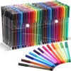 Maitys 144 Pack Gel Pens for Adult Coloring Books 12 Colored Gel Pens Set Bulk Classroom Marker Pen for Drawing Bullet Doodling Journaling Scrapbooking School Craft Supplies