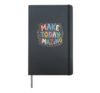 Make Today Amazing Growth Mindset Inspirational Saying Hardcover Journal, Black